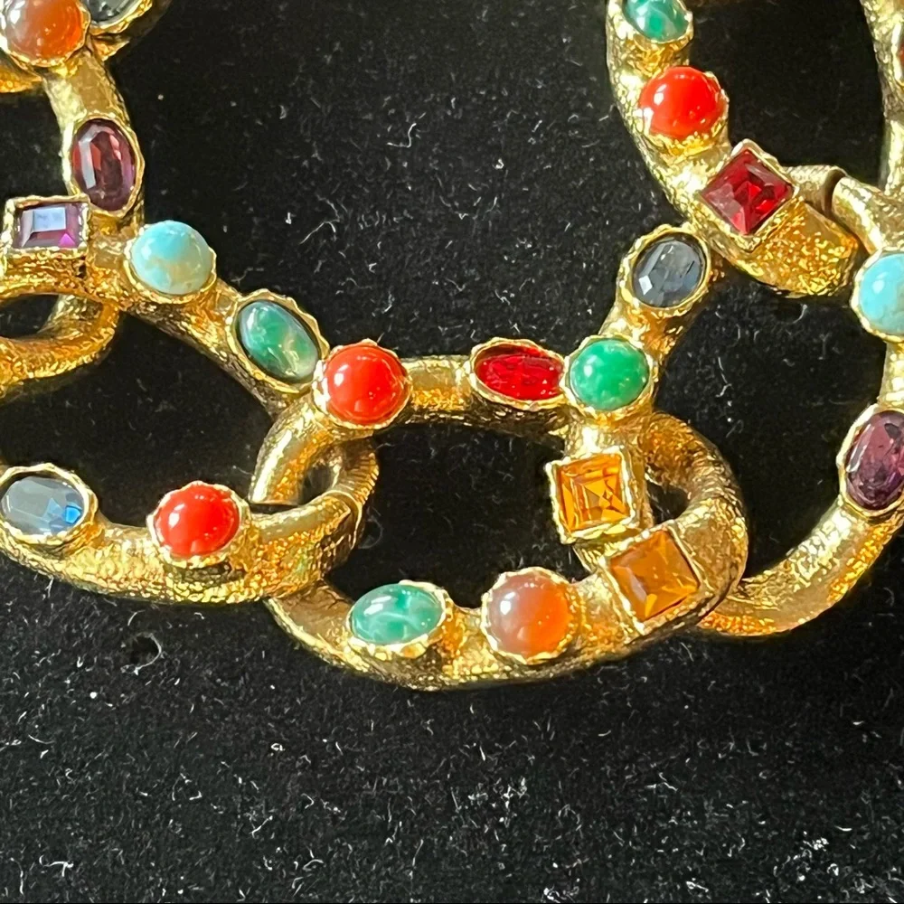 R. J. Graziano Jeweled Link Bracelet